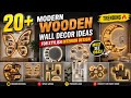 20+ Modern Wooden Wall Decor Ideas for stylish interior design