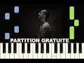 SI SEULEMENT JE POUVAIS LUI MANQUER, Calogero, 2004, Piano Tutorial avec Partition Gratuite (pdf)