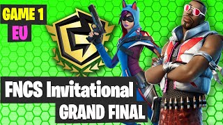 Fortnite FNCS Invitational Grand Final EU GAME 1 Highlights