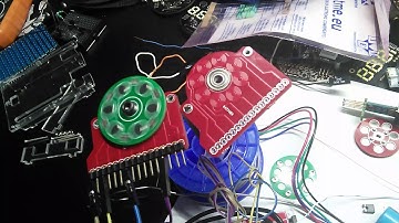 PCB stepper motor (part 1.) - first run