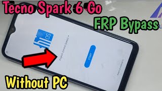 New Trick ON How to FRP BYPASS Tecno Spark 6 Go Unlock Google Account easy!!!