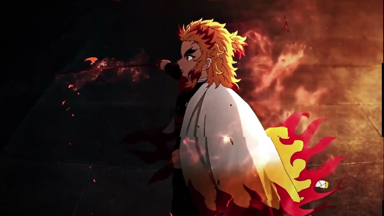 Kyojuro Rengoku - Edit | Demon Slayer | Close Eyes - DVRST | AMV - YouTube