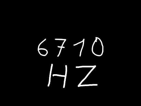 6710 hz