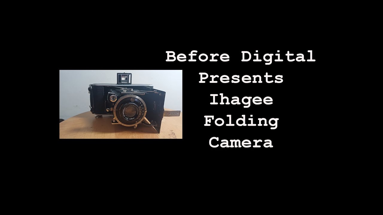 Ihagee Folding Camera - YouTube