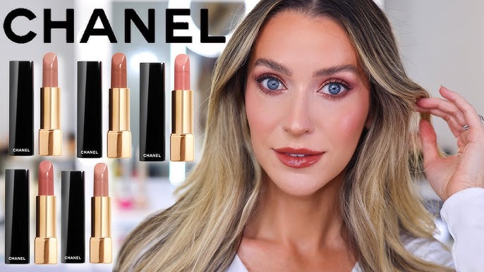 CHANEL NUDE LIPSTICKS 🤎 CHANEL FALL 2022 Rouge Allure Lipstick Collection  LIPS and ARM SWATCHES 