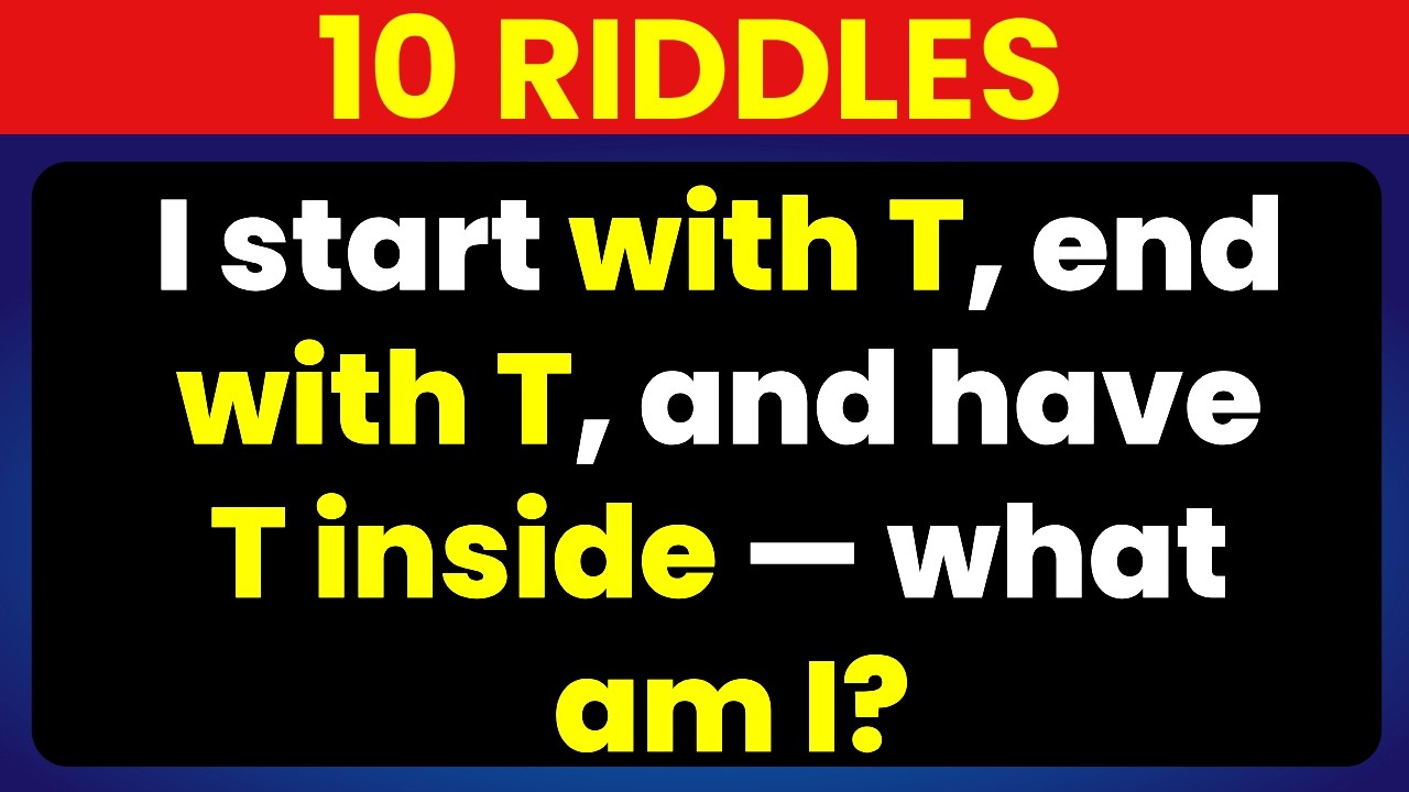 ONLY A GENIUS CAN GUESS THESE RIDDLES 🧠| Brain Treasers & Riddle - YouTube