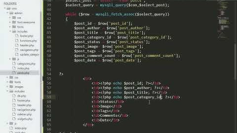 How to fetch Posts data | Complete CMS in php