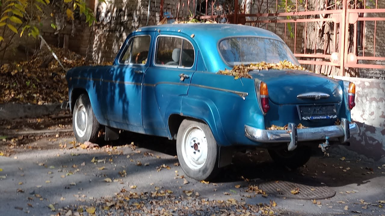 Заброшенный москвич 407 - YouTube