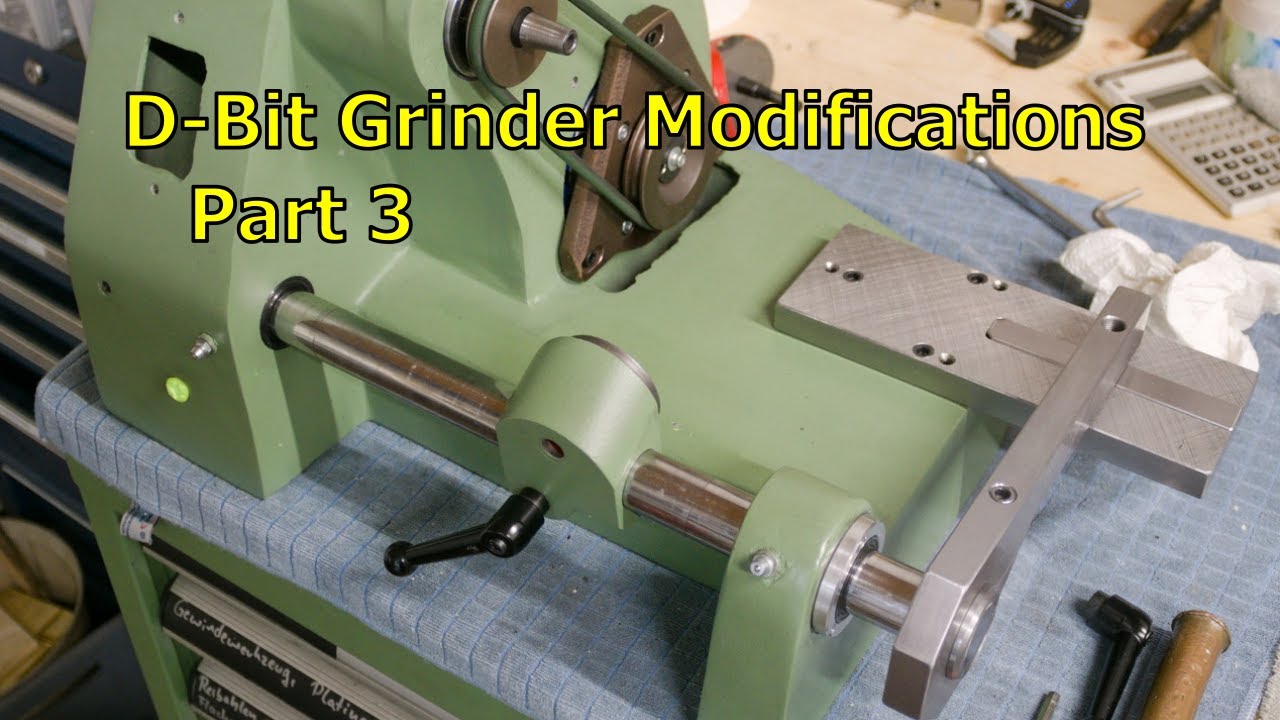 Dbit grinder modifications - Part 3 - YouTube