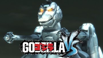 [PS5] GODZILLA PS4 - Super Mechagodzilla Walkthrough Hard Mode (1080p 60FPS)