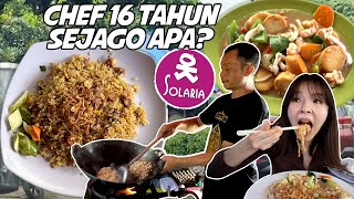 MANTAN CHEF SOLARIA 16 TAHUN JUALAN NASI GORENG DI PINGGIR JALAN !! SEENAK APA YA ?