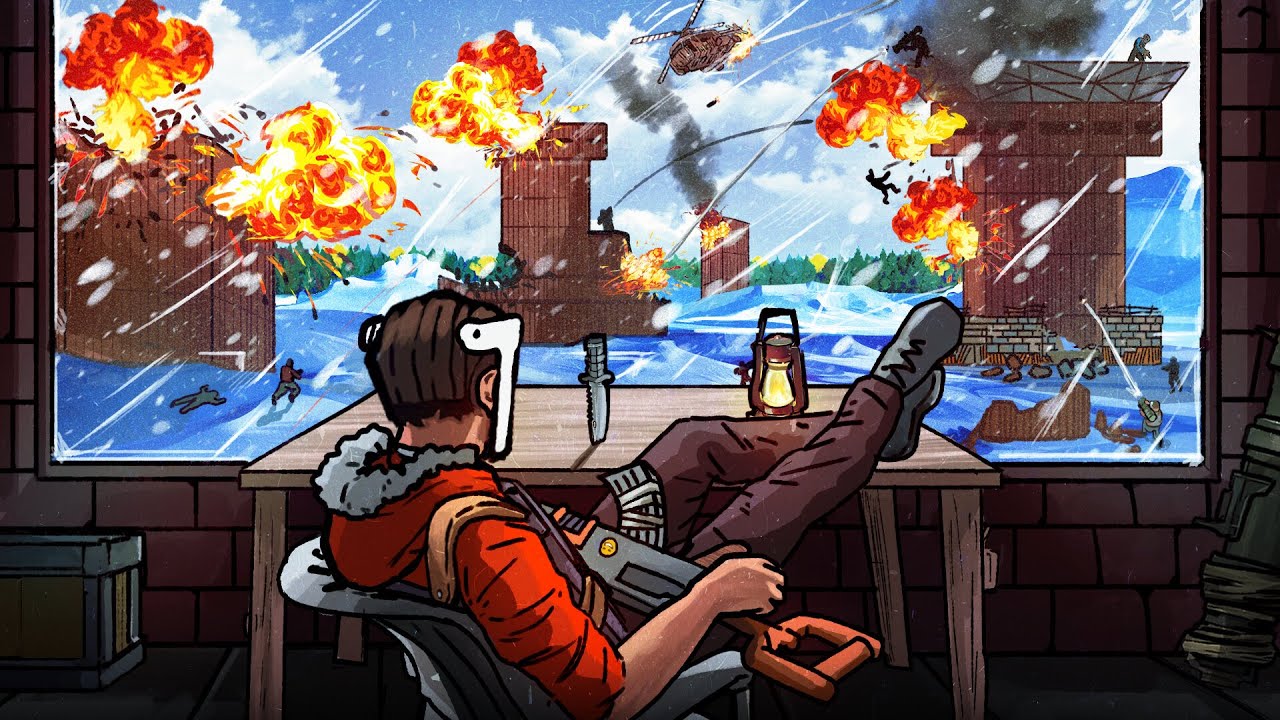 I Lived in CLAN TERRITORY as a SOLO in Rust