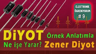 What is Diode I Zener diode I How to connect diode? I Electronic Component #9