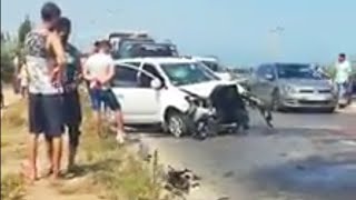 حادث مرور خطير في مدخل بلادية بوسماعيل تيبازة