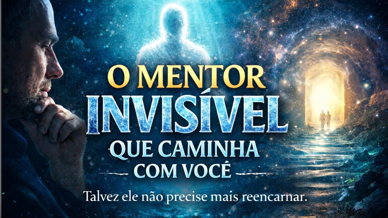 O MENTOR INVISÍVEL QUE CAMINHA COM VOCÊ - TALVEZ ELE NÃO PRECISE MAIS REENCARNAR