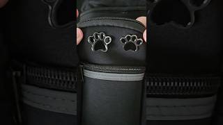 Black Paw Print Enamel Pin - Pet Lover Pin Badge - Dog Mom Accessory