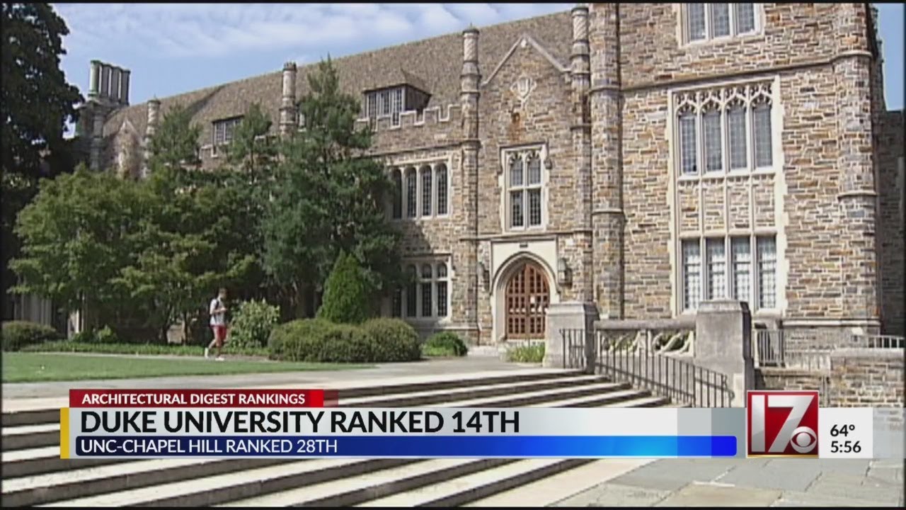 3 NC universities ranked for campus beauty