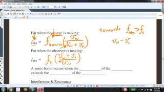 phys102 screencasts ch09 086 doppler 2 clips