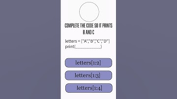 Python quiz 3 - GCSE