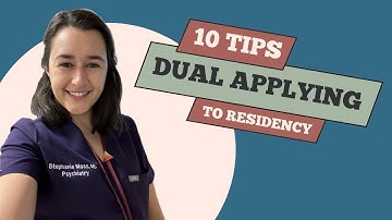 Dual Apply to Residency: ERAS Application Tips