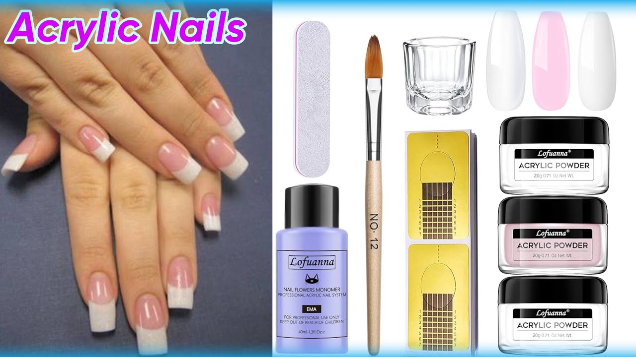 Acrylic nail extension || easy step by step || lifestyle with rani # ...