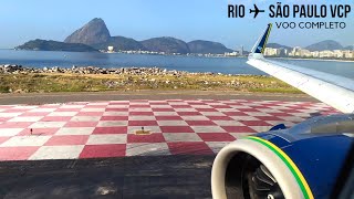 Voo Completo: Rio de Janeiro SDU ✈️ São Paulo VCP | Airbus A320neo AZUL