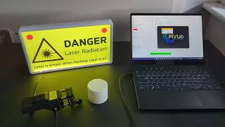 Wirelessly remote-controlled LED laser warning sign