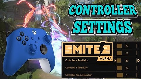 BEST SMITE 2 CONTROLLER SETTINGS (COMPLETE GUIDE)