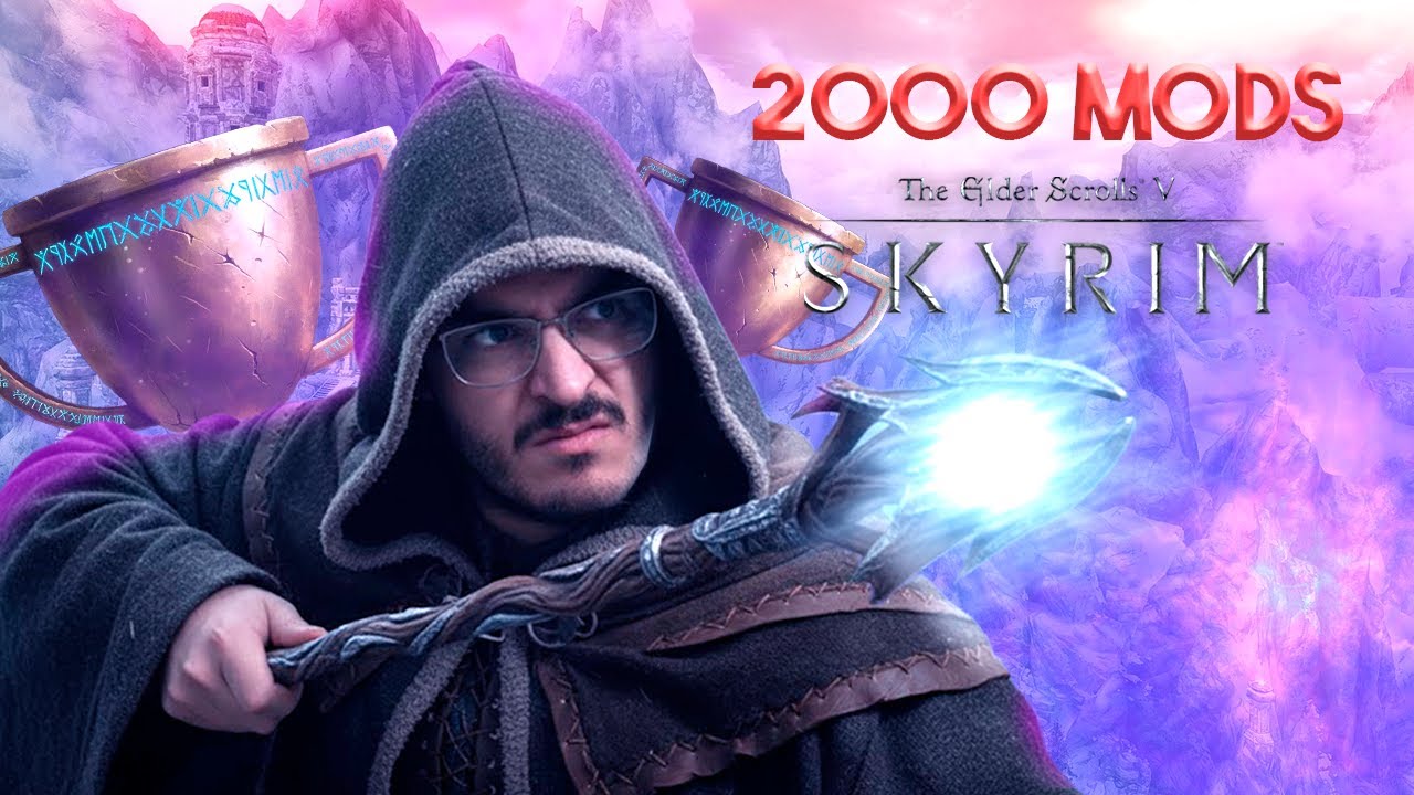Eu nunca joguei Skyrim com tanto mod! | Skyrim: Nolvus Ascension