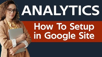 How to setup google analytics tracking ID in google site