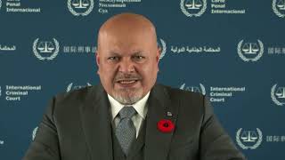 ICC Prosecutor Karim A A Khan KC statement 12th Consultative Assembly CAP ICC