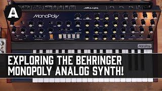 Behringer MonoPoly - An Ultra-Affordable Homage to the Original Go-To Synth!