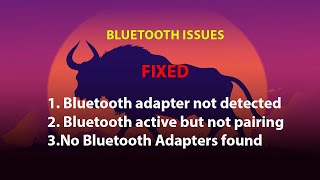 UBUNTU FIX: Bluetooth adapter not detected plus other  Bluetooth connectivity issues Guide