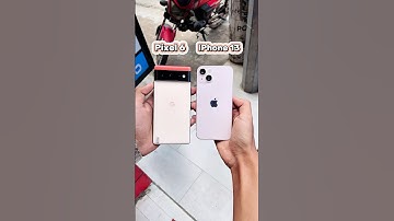 Google Pixel 6 Vs iPhone 13 || Camera Zoom Test! #shorts