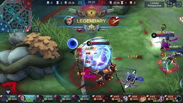 1V5 SAVAGE🔥🔥🔥 BENEDETTA GAMEPLAY MLBB