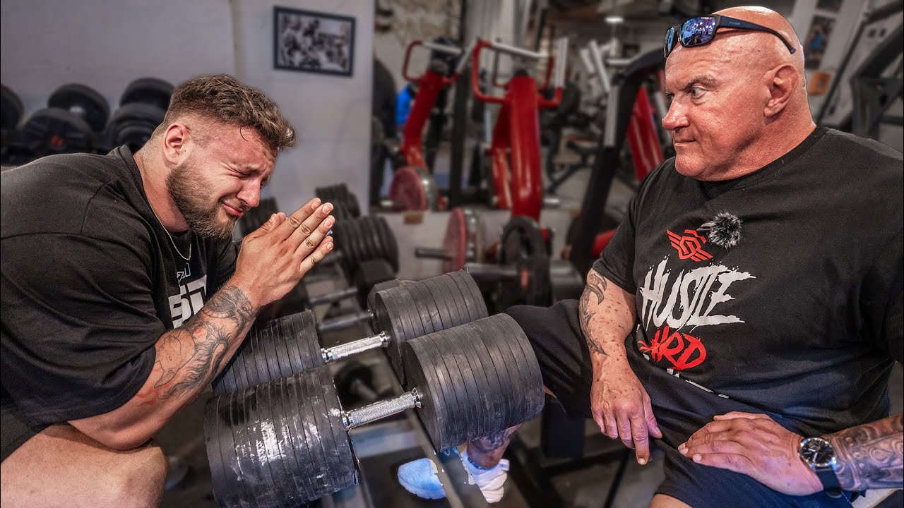 Er wird ein Mann! Lars Ludwig zu 60er Seitheben zwingen