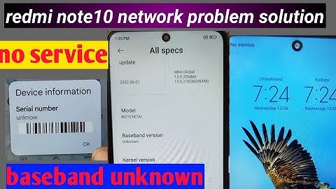 redmi note10 no service problem solution,#redmi #note10 #noservice #baseband unknown
