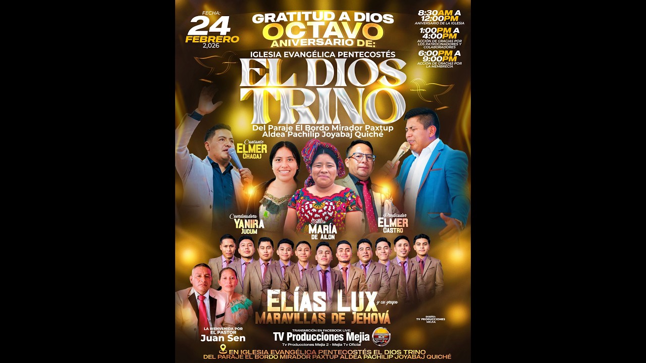 Primera Parte - Desde Iglesia El Dios Trino de Paraje El Bordo Mirador Paxtup Aldea Pachilip Joyabaj