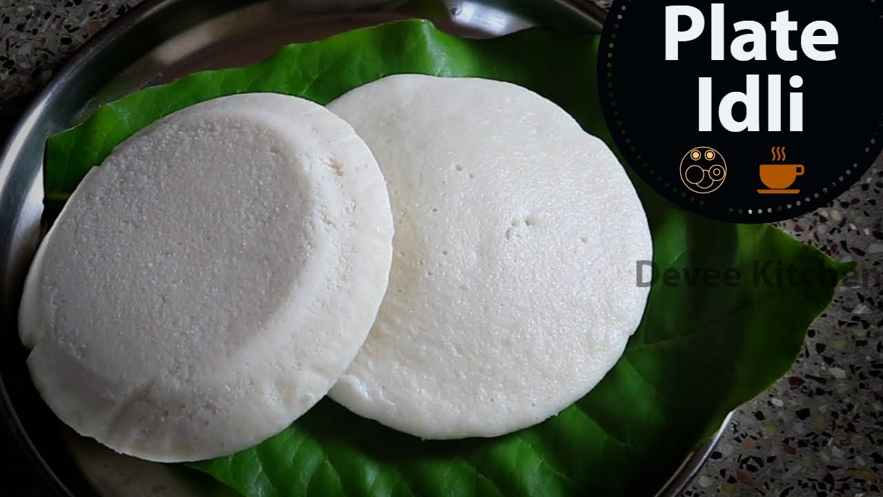 Tatte Idli Plate Idli Bidadi thatte idli Devee Kitchen YouTube