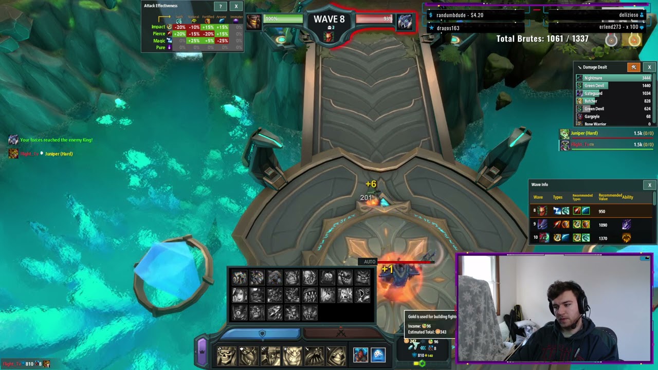 Legion TD 2 Juniper Hard Campaign Walk Through