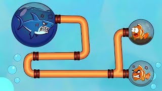 Save the fish / pull the pin updated level fish save game pull the pin game / android mobile game 18 screenshot 3