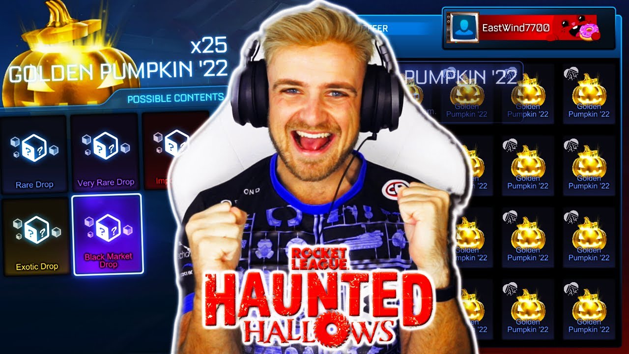 *Боже мой* ОТКРЫВАЮТСЯ 25 НОВЕЙШИХ ЯЩИКОВ «ЗОЛОТАЯ ТЫКВА 2022» В ROCKET LEAGUE!