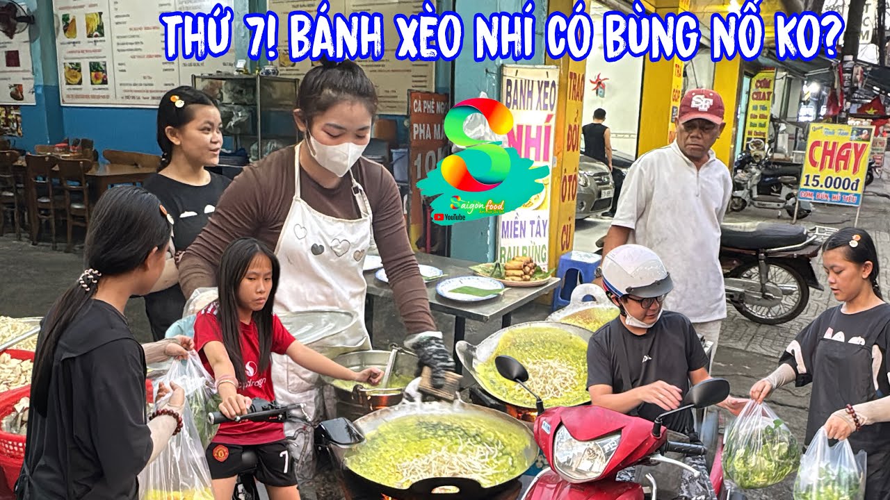 🟢Thứ 7 cuối tuần! bánh xèo nhí có bùng nổ không..?