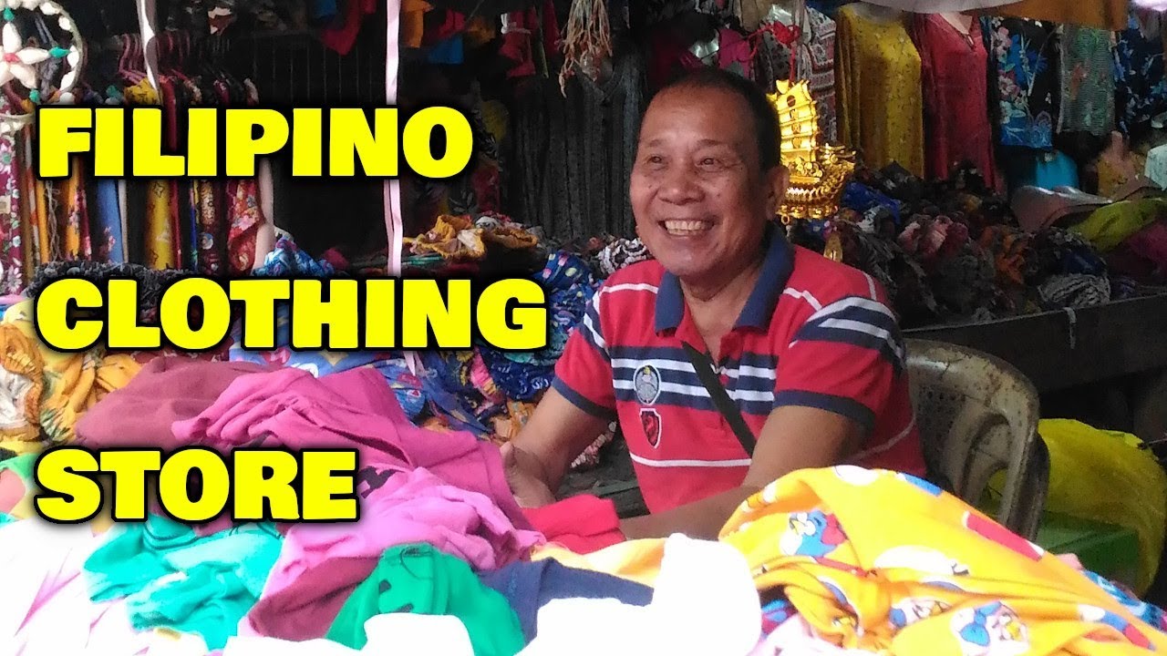 Filipino Clothing Store Philippine Business Tindahan ng mga Damit