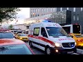 [HEAVY TRAFFIC] İstanbul Ambulans | Istanbul EMS Ambulance - responding in heavy traffic
