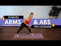 30 MIN - Get Toned and Sculpted Arms And Abs With Resistance Bands! WITH JUST BANDS!