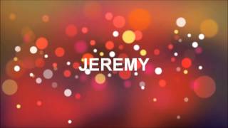 Joyeux Anniversaire Jeremy Humour Joyats