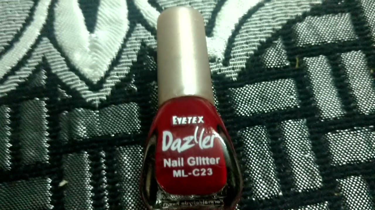 Eyetex Dazller Nail Polish 6.5ml Purple