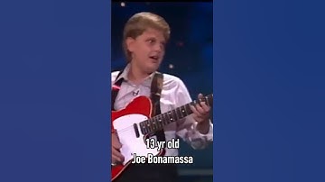 Thumbnail of 13 year old Joe Bonamassa! #shorts #guitar #blues