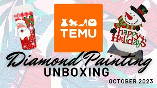 Temu Diamond Painting Unboxing